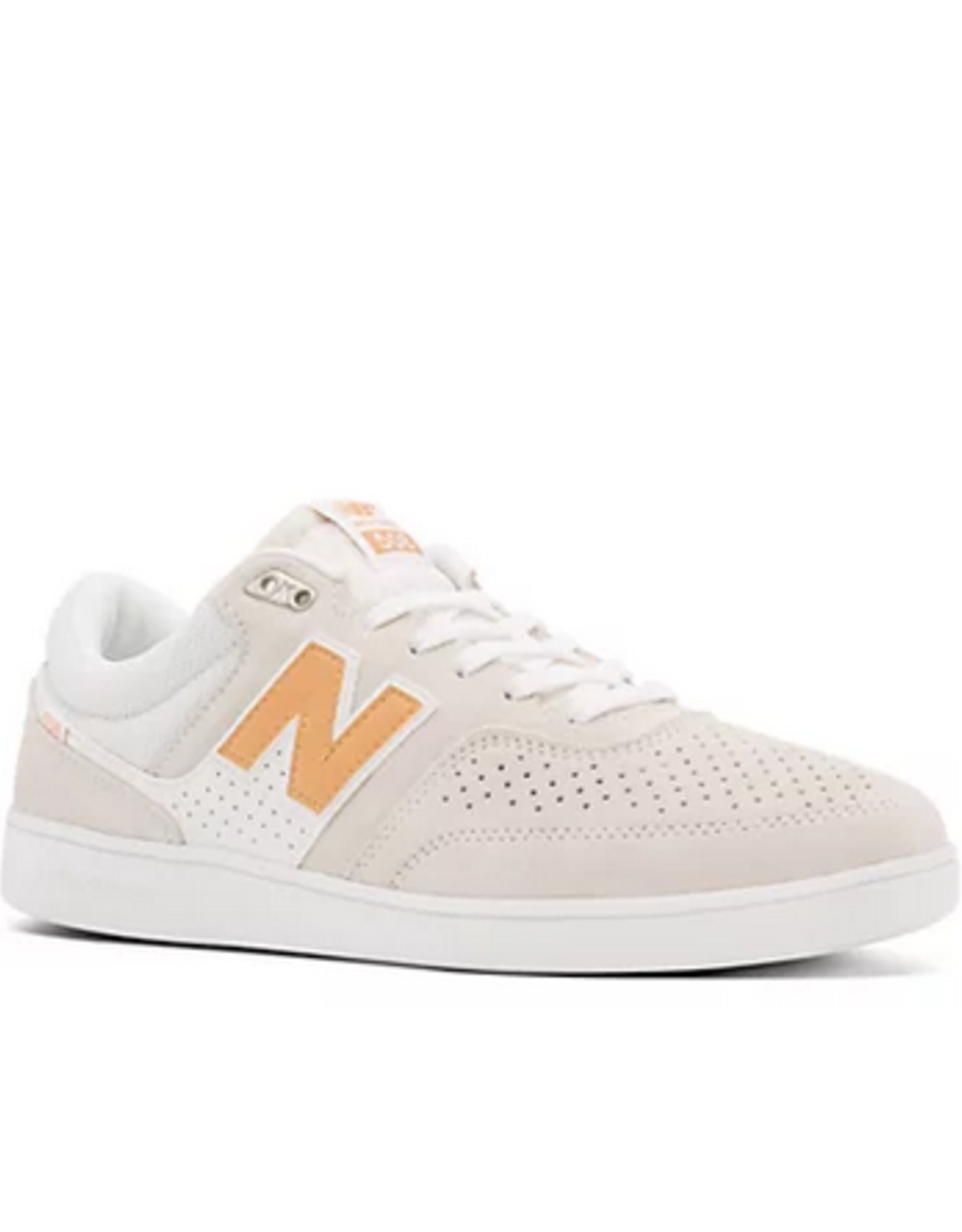 white and tan new balance