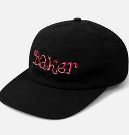 BAKER BAKER THE TIMES SNAPBACK HAT BLACK