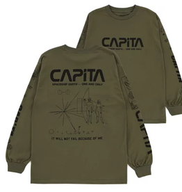 CAPITA CAPITA SPACESHIP L/S/ TEE OLIVE