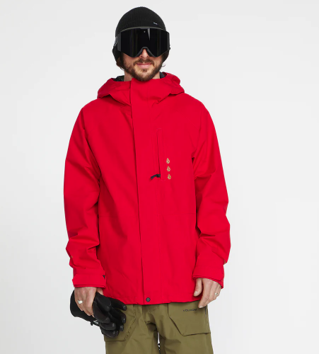 VOLCOM VOLCOM DUA INSULATED GORE-TEX JACKET RED - The Garden