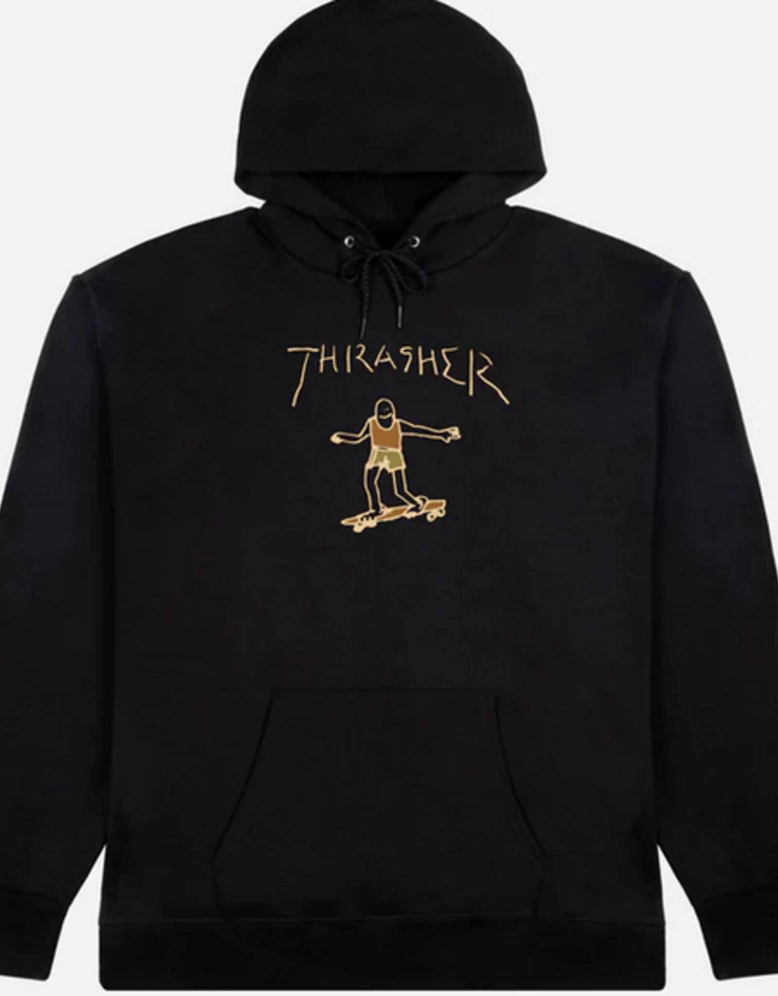 THRASHER THRASHER GONZ P/O HOODIE BLACK