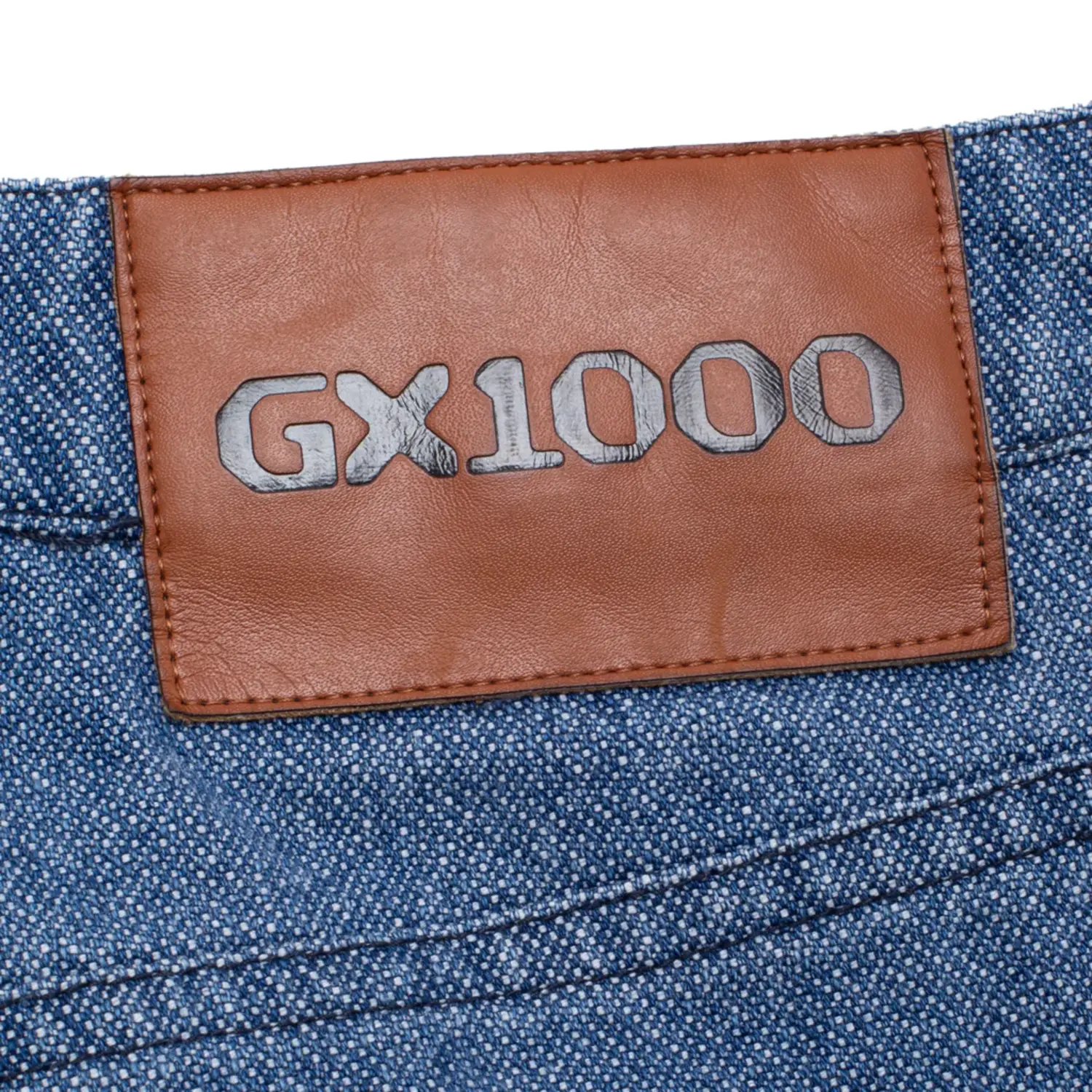 Gx1000 Baggy Pant Blue Washed Denim - The Garden