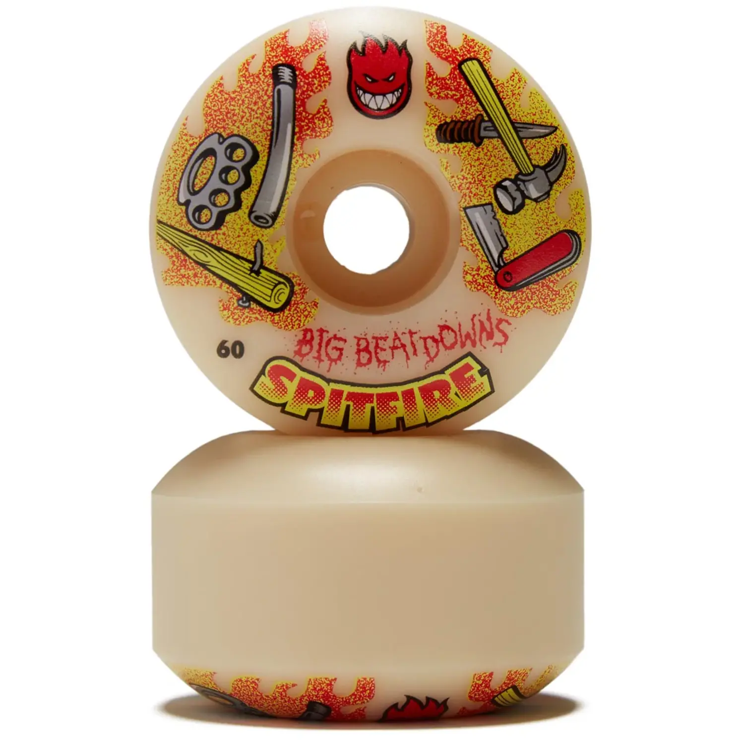 Amazon.com : Spitfire Skateboard Wheels 60mm F4 99A Big