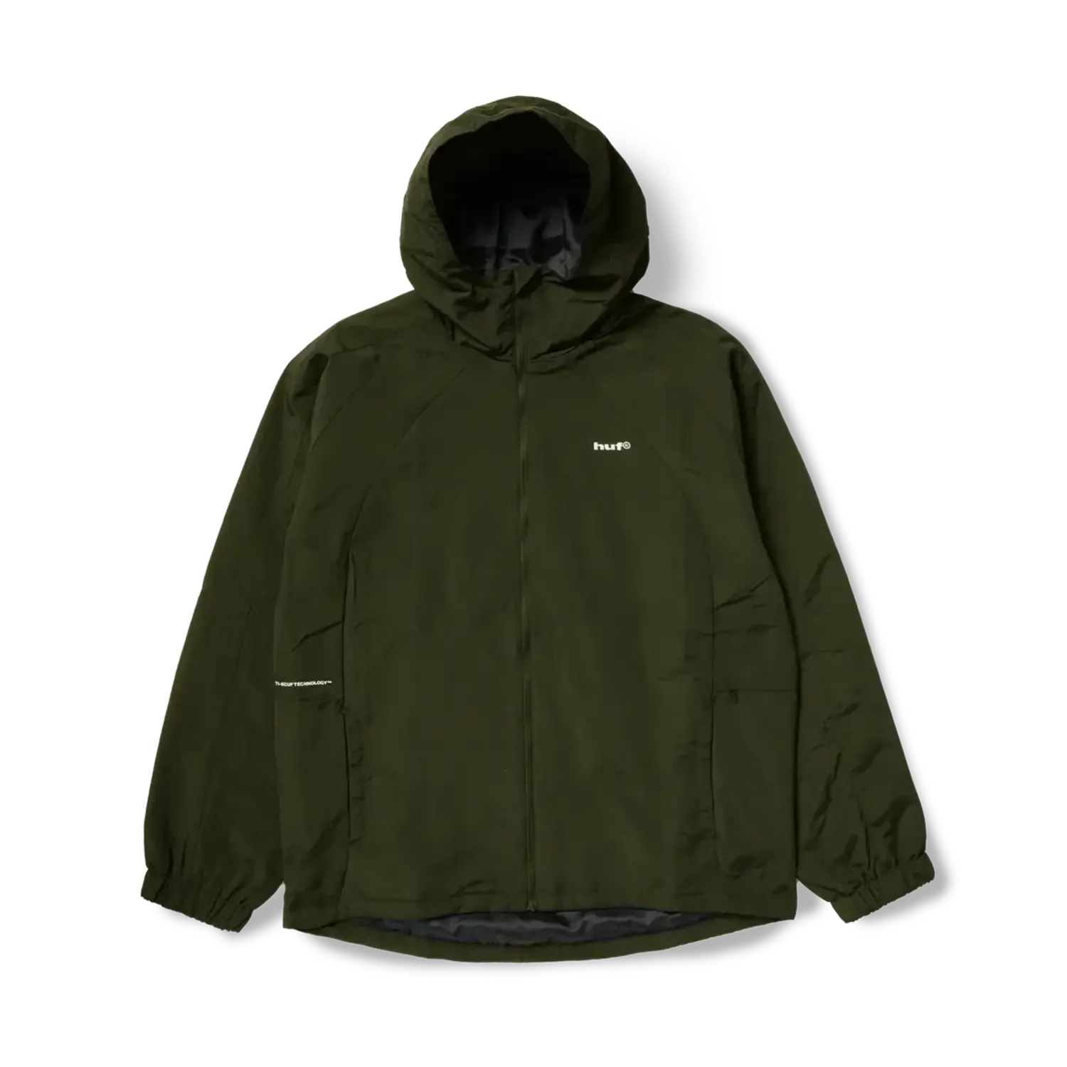HUF HUF SET SHELL JACKET - HUNTER GREEN - The Garden