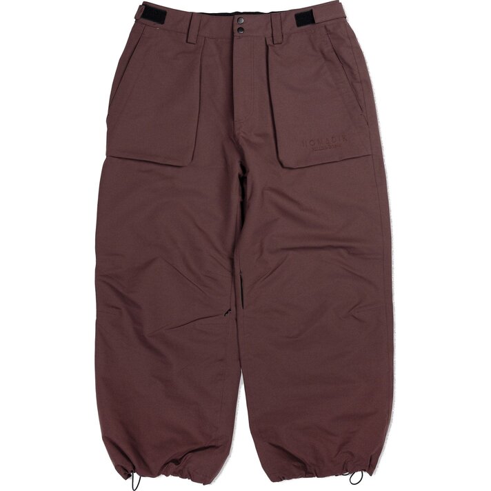 スノーボード NOMADIK THICK pant LIGHTBROWN M size スノーボード NOMADIK THICK pant LIGHTBROWN M size NOMADIK