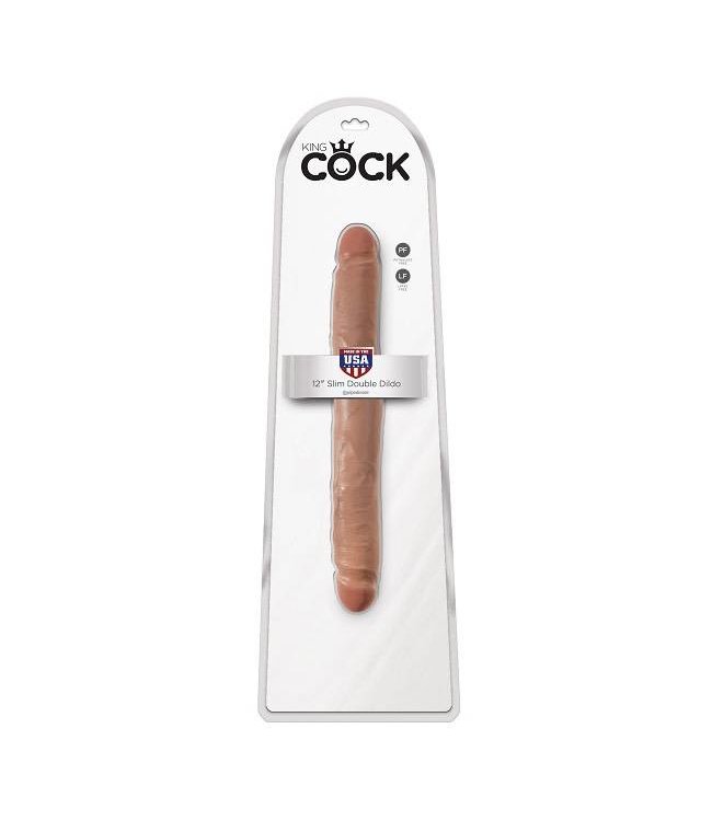 King Cock King Cock 12" Slim Double Dildo