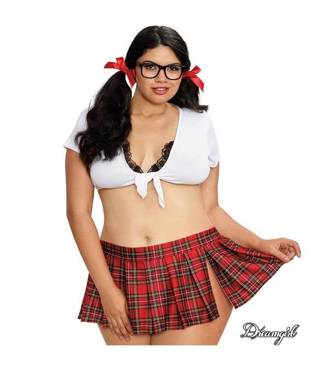 Dreamgirl Dreamgirl Homeroom Hottie Two Piece Lingerie Costume OSX