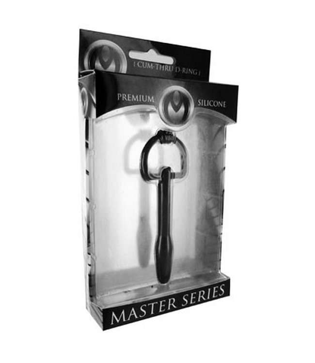 Master Series The Hallows Silicone Cum-Thru D-Ring Penis Plug