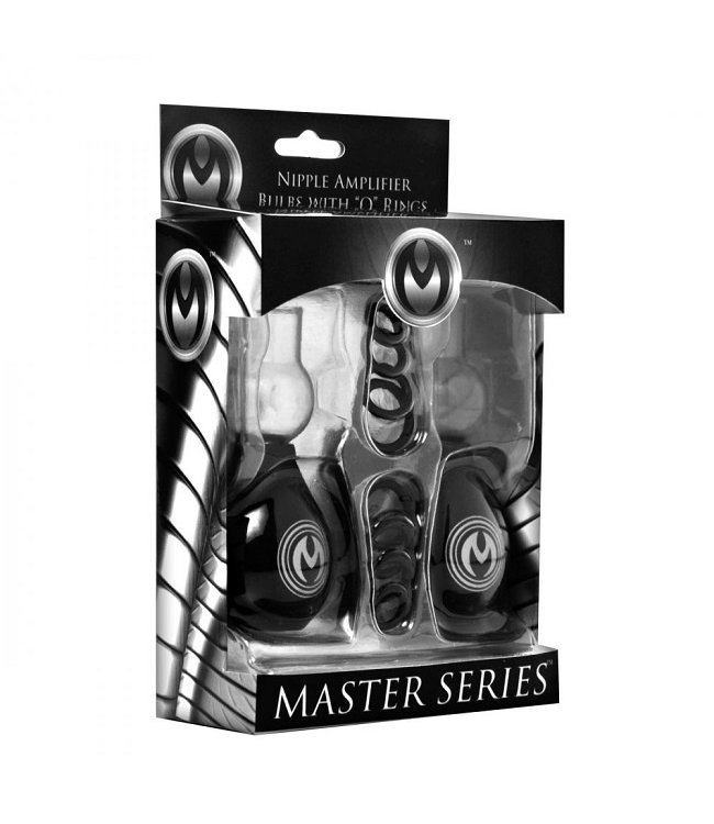 Master Series Nipple Amplifier Enlargement Bulbs with O-Rings