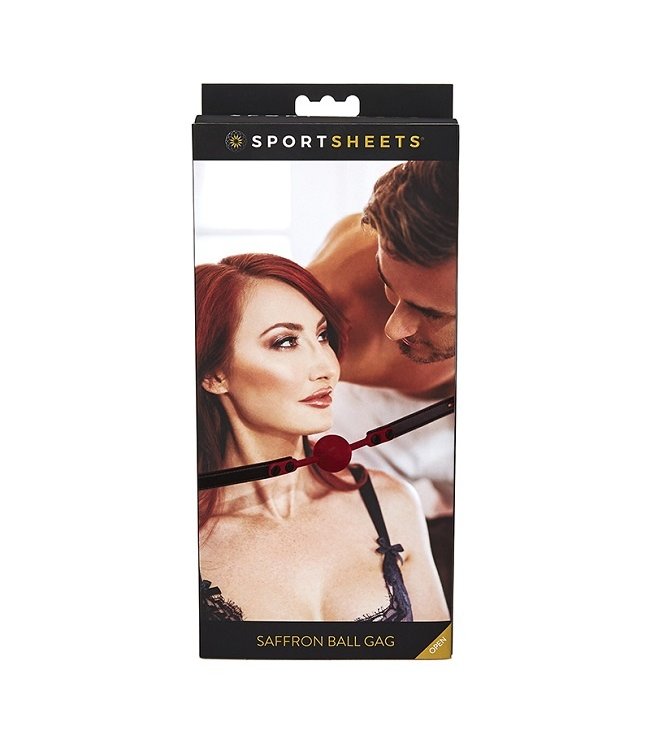 Saffron Silicone Ball Gag