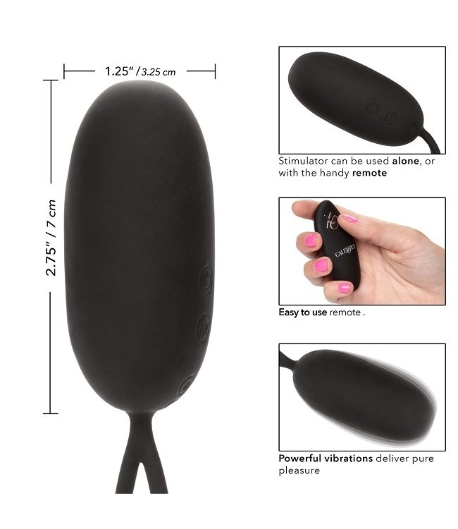 CalExotics Silicone Remote Rechargeable Egg