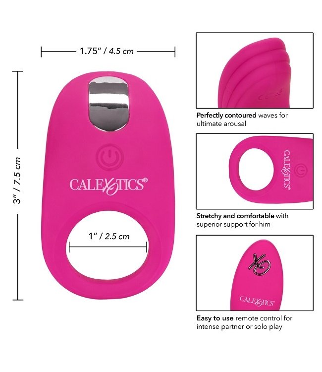 CalExotics Silicone Remote Pleasure Ring