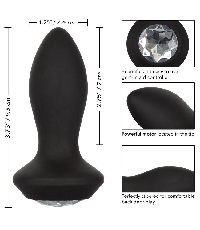 CalExotics Power Gems Vibrating Petite Crystal Probe