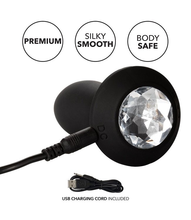 CalExotics Power Gems Vibrating Petite Crystal Probe