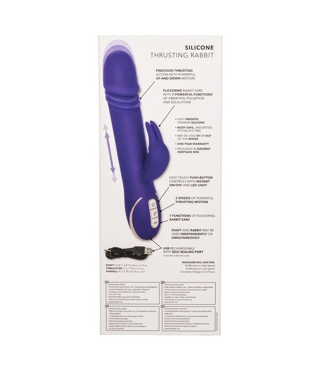 CalExotics Jack Rabbit Signature Silicone Thrusting Rabbit