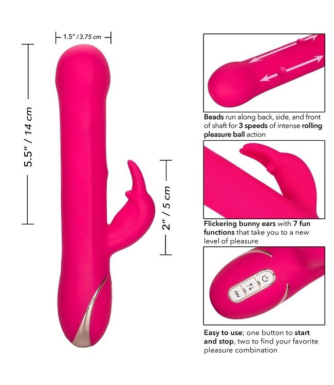 CalExotics Jack Rabbit Signature Silicone Beaded Rabbit