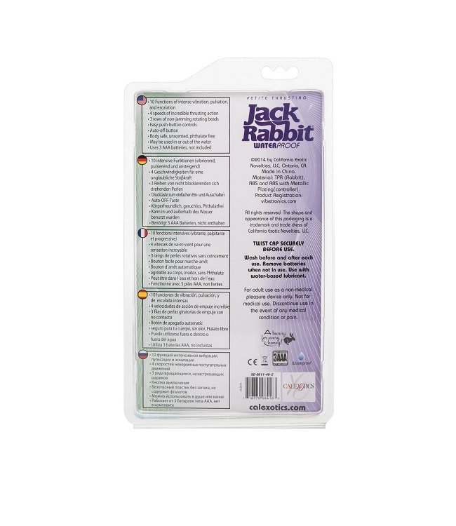 CalExotics Petite Thrusting Jack Rabbit