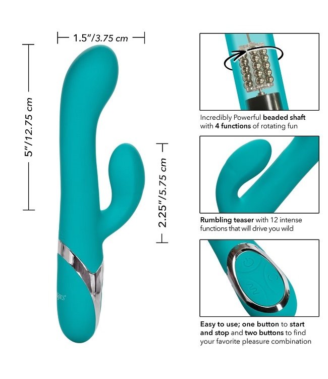 CalExotics Enchanted Lover Rotating Dual Vibrator
