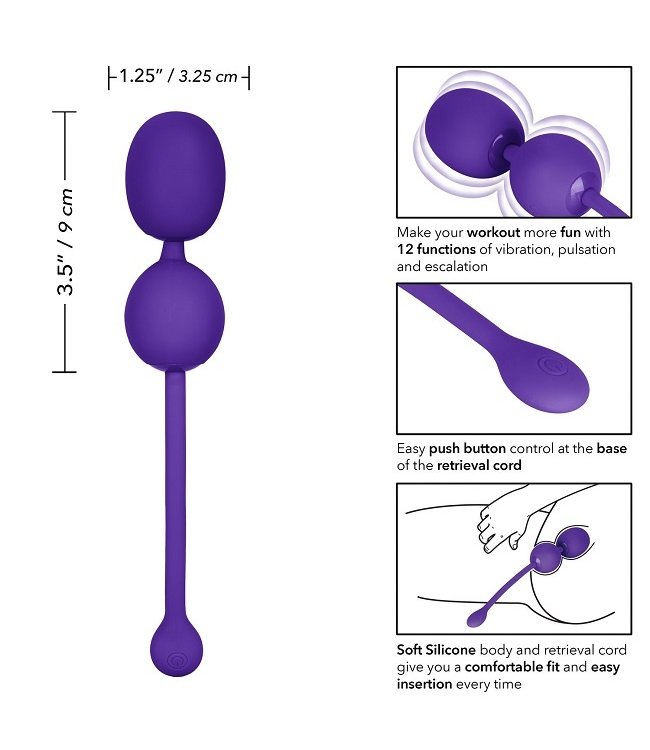CalExotics Rechargeable Dual Kegel Balls