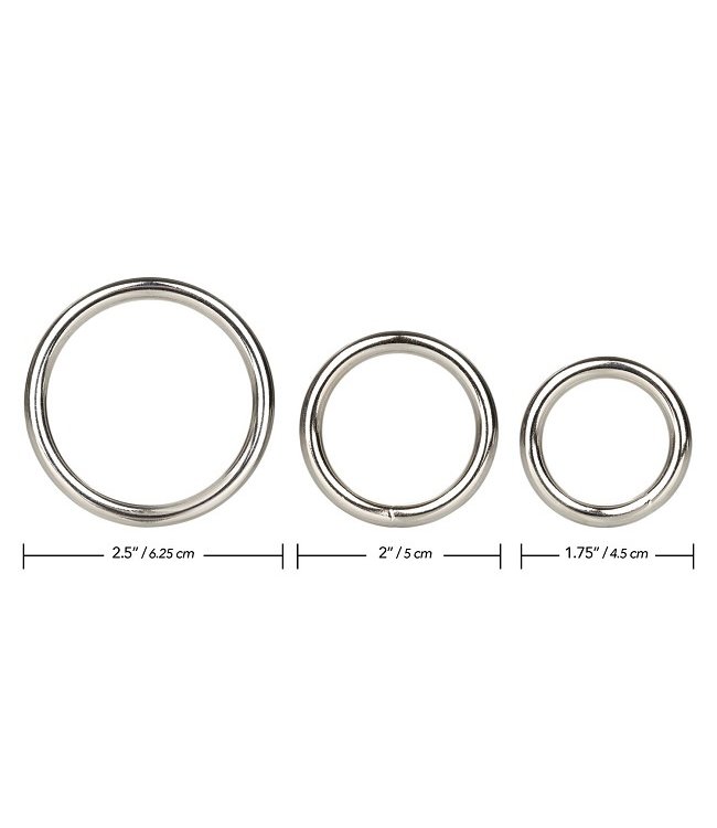 CalExotics Silver Ring Set