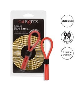 CalExotics Silicone Stud Lasso C-Ring - Red