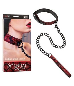 CalExotics Scandal Collar with Leash