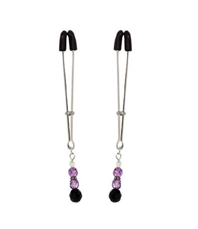 Spartacus Beaded Tweezer Nipple Clamps