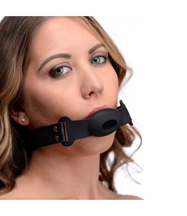 Strict Strict Hollow Silicone Gag