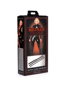 Mistress by Isabella Sinclaire Isabella Sinclaire Silicone Urethral Sound Trainer Set