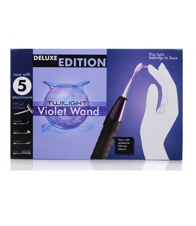 Zeus Electrosex Zeus Deluxe Edition Twilight Violet Wand Kit