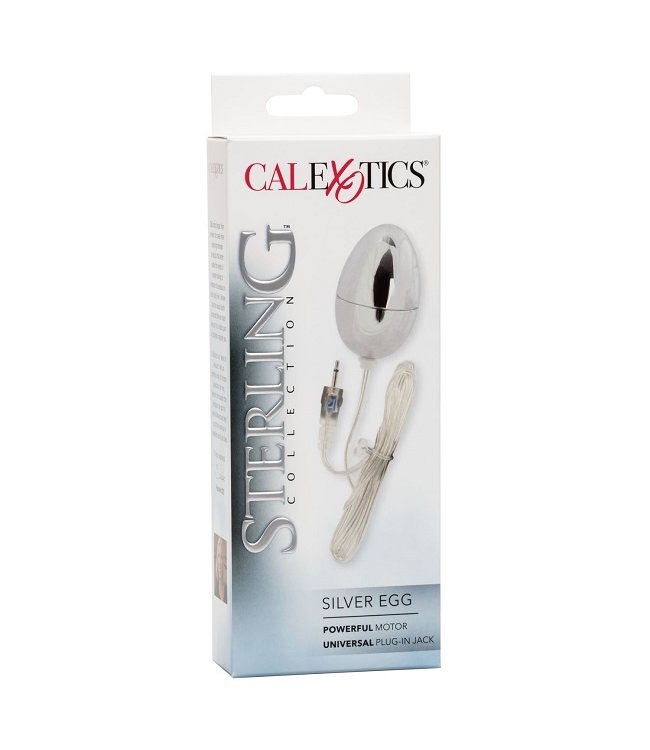 CalExotics Sterling Collection - Silver Egg