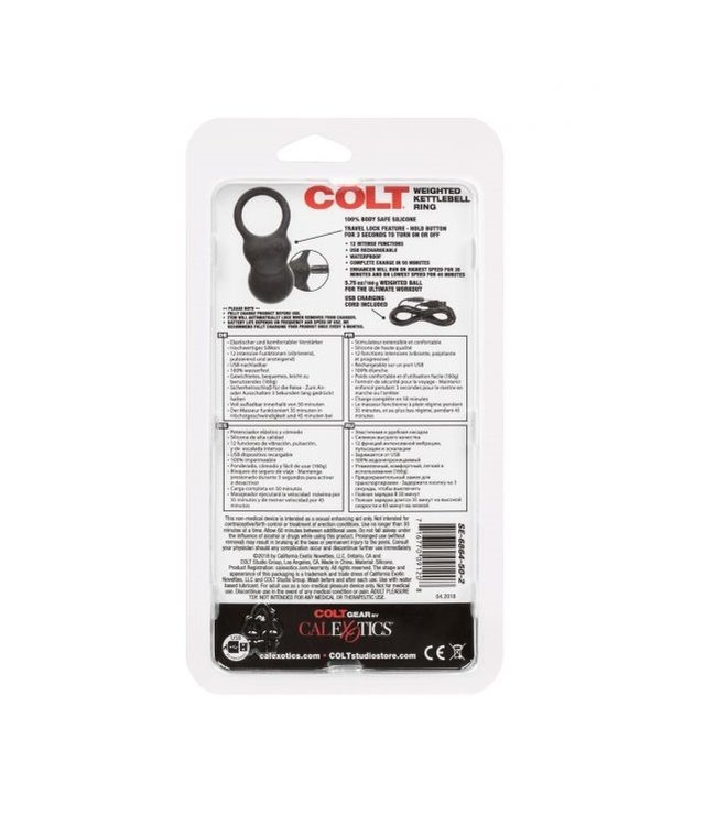CalExotics COLT Weighted Kettlebell Ring