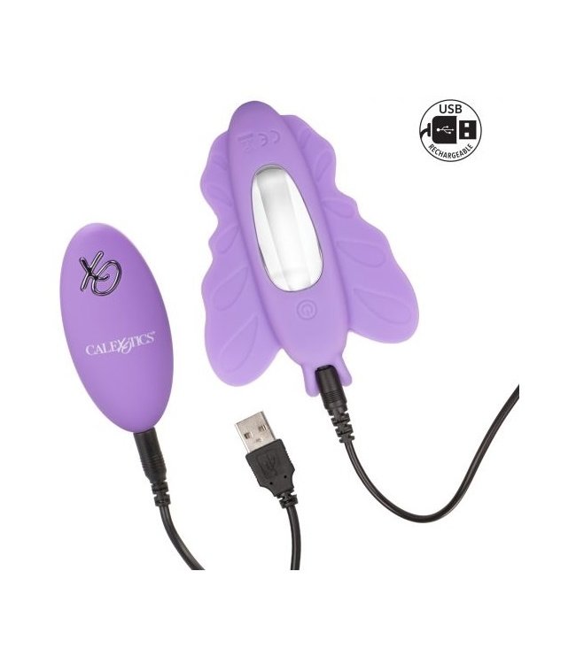 CalExotics Venus Butterfly Silicone Remote Rocking Penis