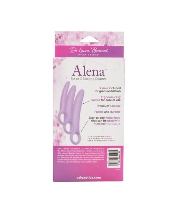 CalExotics Dr. Laura Berman Intimate Basics Alena Silicone Dilators