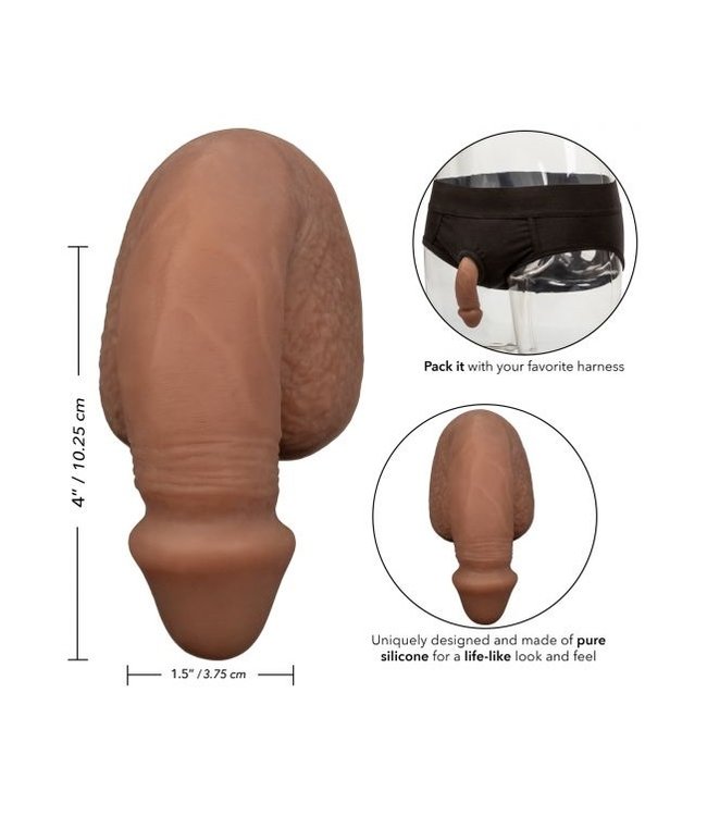 CalExotics Packer Gear 4" Silicone Packing Penis