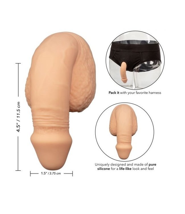 CalExotics Packer Gear 5" Silicone Packing Penis
