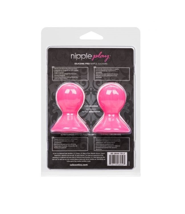 CalExotics Nipple Play Silicone Pro Nipple Suckers