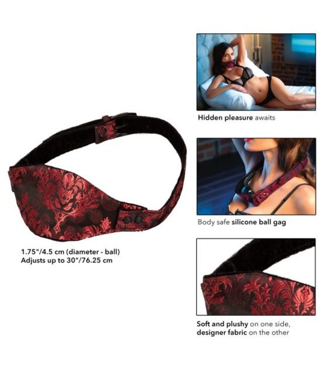 CalExotics Scandal Hidden Pleasure Ball Gag