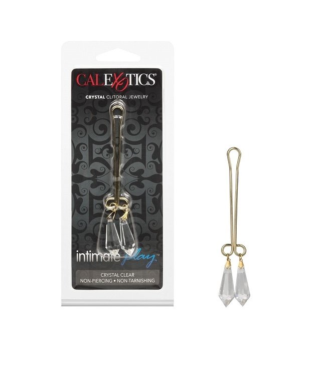 CalExotics Intimate Play Crystal Clitoral Jewelry