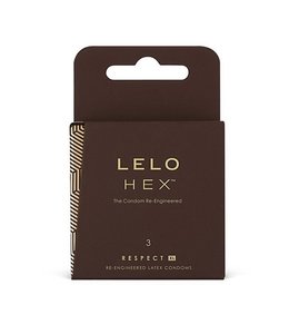 LELO LELO Hex Respect XL Condom 3 Pack