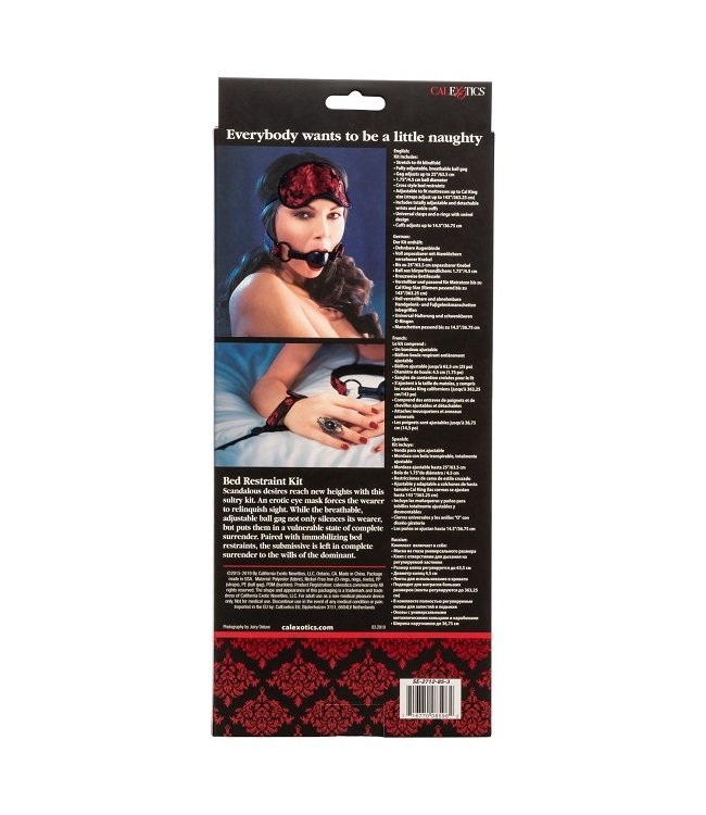 CalExotics Scandal Bed Restraint Kit