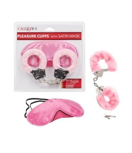 CalExotics Calexotics Pleasure Cuffs With Satin Mask