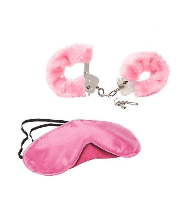 CalExotics Calexotics Pleasure Cuffs With Satin Mask