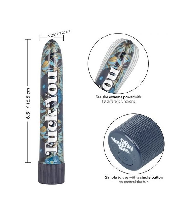 CalExotics Naughty Bits Fuck You Personal Vibrator