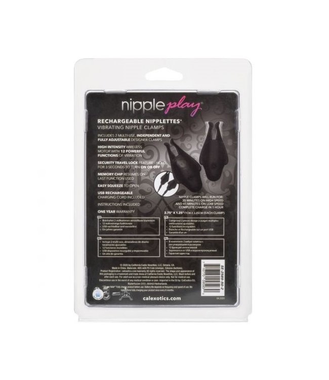 CalExotics Nipple Play Rechargeable Nipplettes