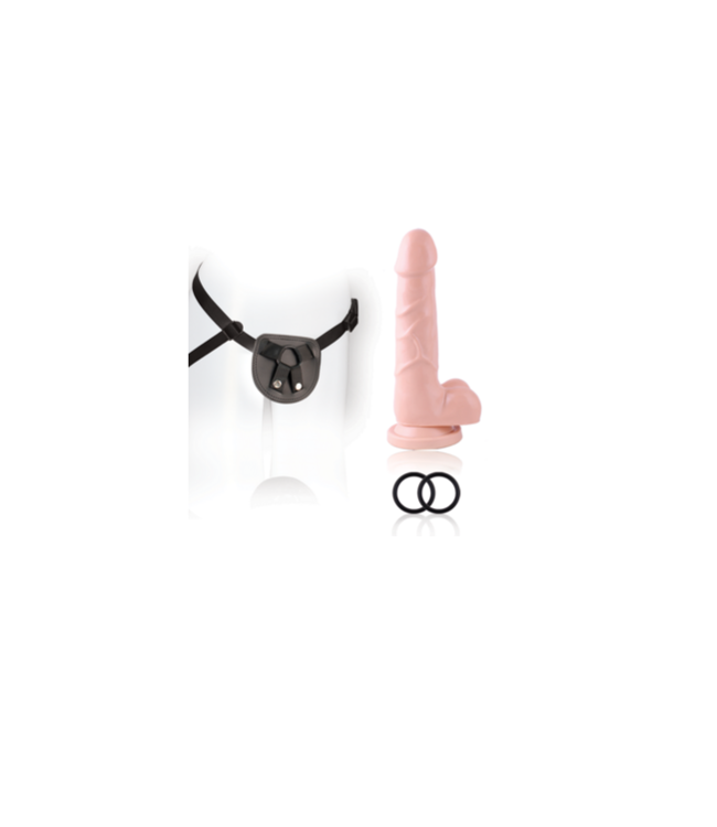 Blush Novelties SX For You Harness Kit with 7 Inch Dildo