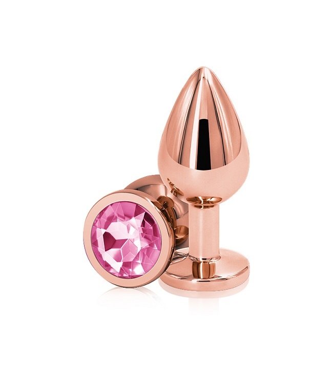 NS Novelties Rear Assets - Rose Gold - Medium - Pink