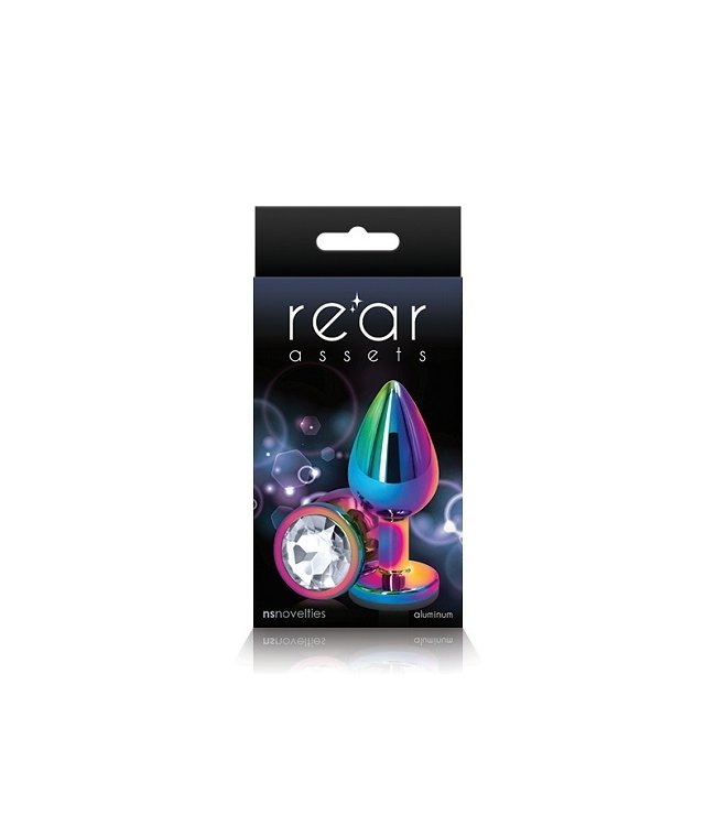 NS Novelties Rear Assets - Multicolor - Medium - Clear
