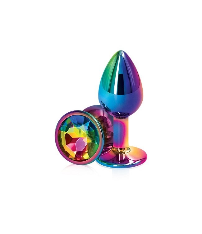 NS Novelties Rear Assets - Multicolor - Small - Rainbow
