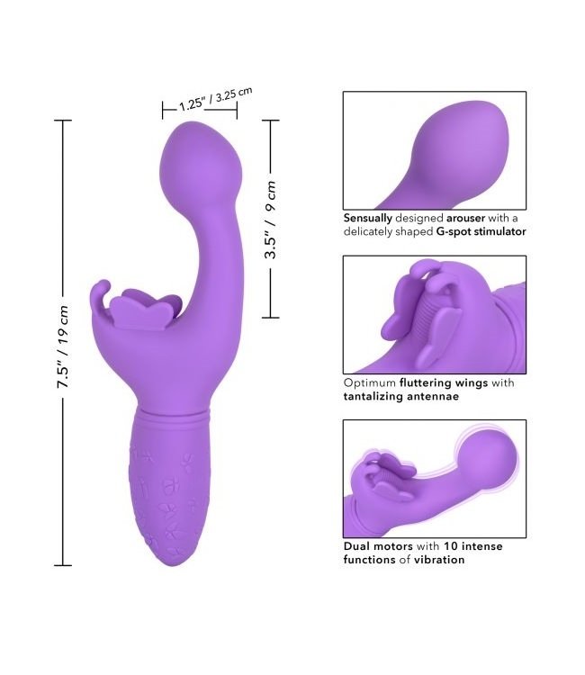 CalExotics Rechargeable Butterfly Kiss